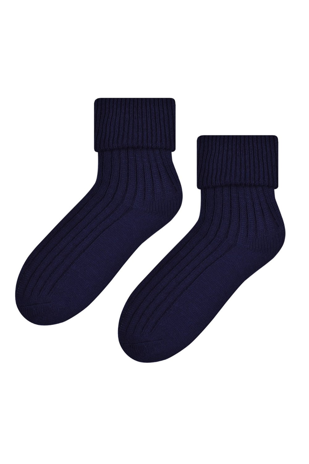 Női térdzokni és zokni 067 dark blue